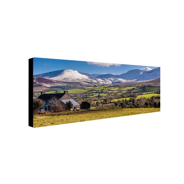 Pierre Leclerc 'Galtees Ireland' Canvas Art,14x32